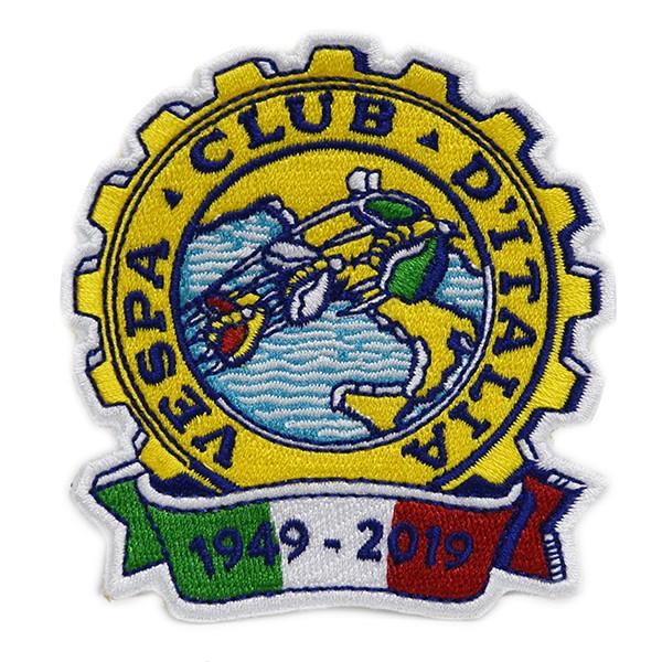 ベスパ Vespa Club ITALIA 70周年ワッペン　22059｜itazatsu