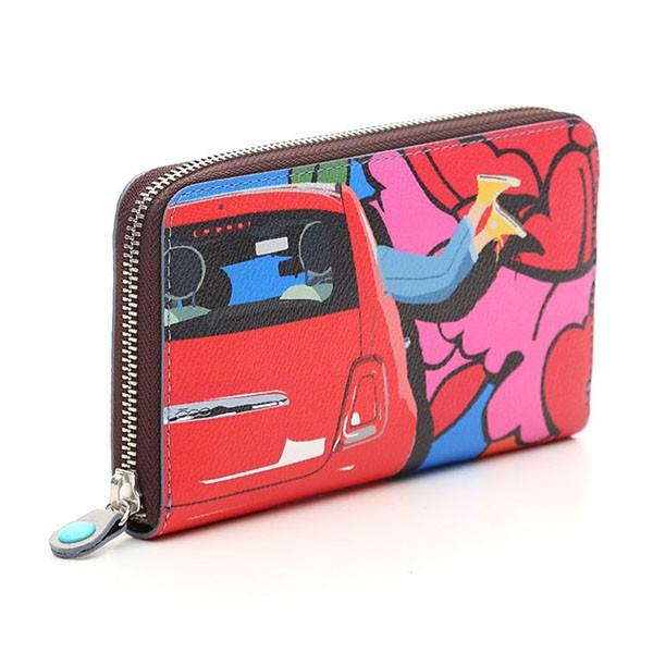 閲覧用 FIAT（フィアット） フィアット純正 500 ロングウォレット-Brooklyn-by