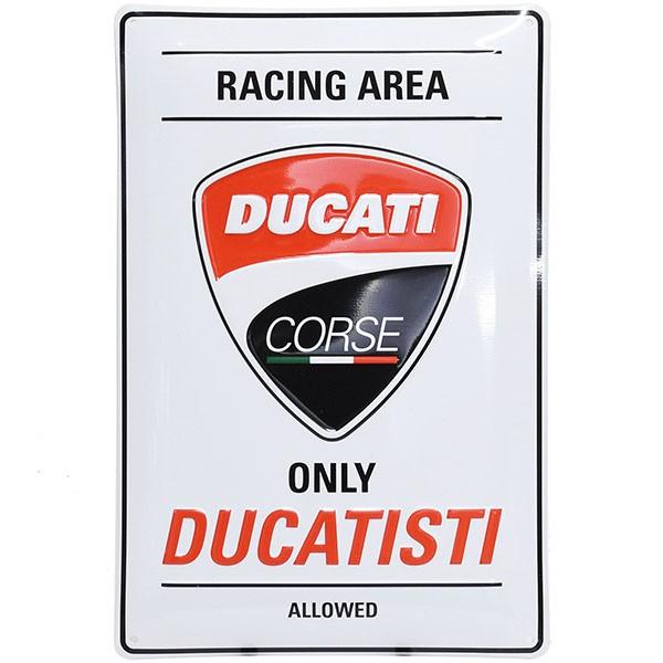 ドゥカティ純正 パーキングプレート-DUCATI CORSE-　22251｜itazatsu