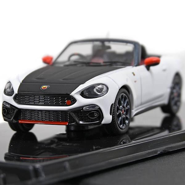 1/43solido製ABARTHのミニカー2台セット アバルト（ABARTH） 1/43 アバルト純正 124 spiderミニチュアモデル