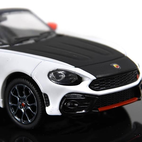 アバルト（ABARTH） 1/43 アバルト純正 124 spiderミニチュアモデル