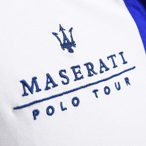 Maserati マセラティ純正 La Martinaポロシャツ(ホワイト) 22336