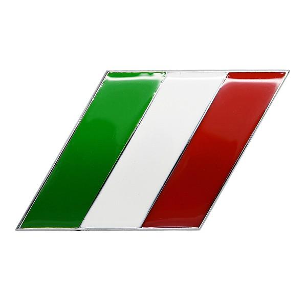 イタリア国旗エンブレム 超爆安 スラッシュ 購入