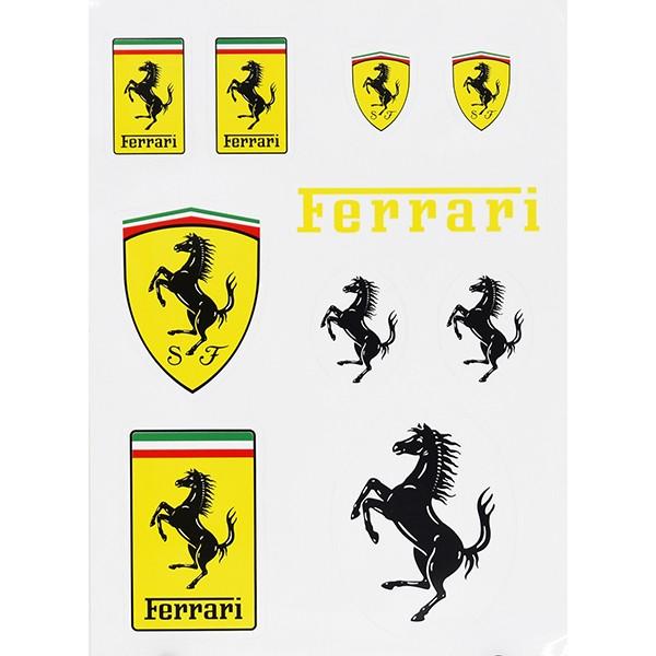 ステッカー　　　Ferrari Ferrari（フェラーリ） フェラーリ純正 ステッカーセット 2247