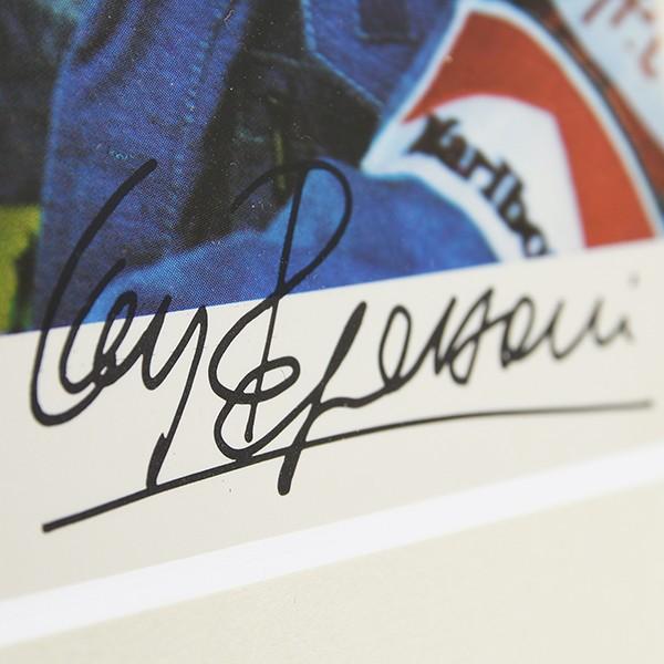 クレイ レガツォーニ 直筆サイン Ferrari（フェラーリ） スクーデリア C.レガツォーニ直筆サイン入り