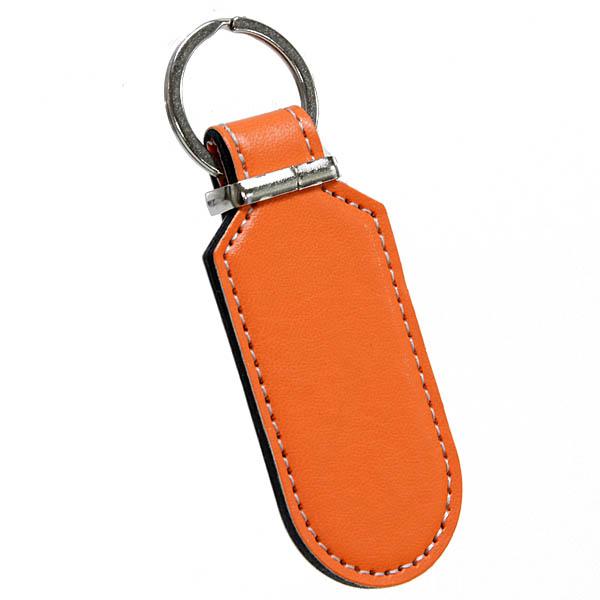 FIAT（フィアット） FIAT 500 CLUB ITALIAキーリング(オレンジ) 22546