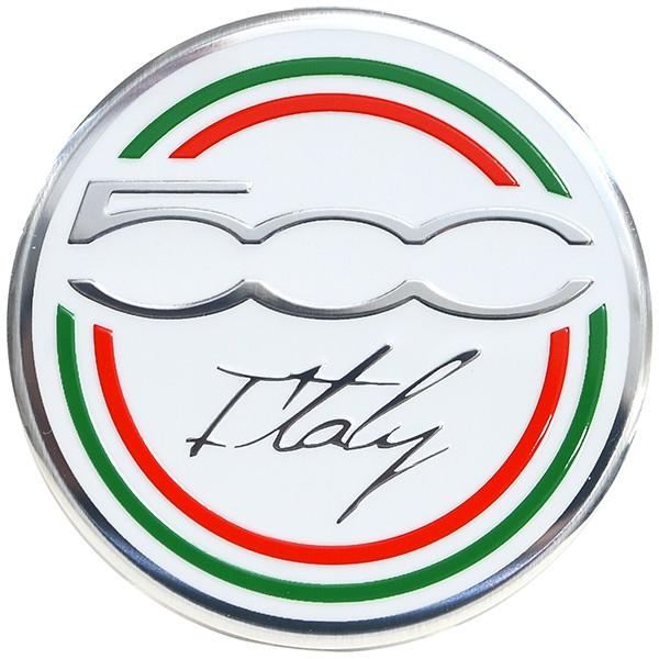 フィアット純正 500 ITALY Bピラーエンブレム 22569