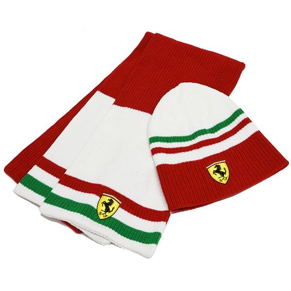 Ferrari（フェラーリ） フェラーリ純正 マフラー&ニットキャップセット