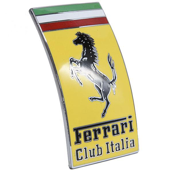 Ferrari フェラーリ Club Italia七宝エンブレム(カーブタイプ Ferrari フェラーリ Club Italia七宝エンブレム(カーブタイプ