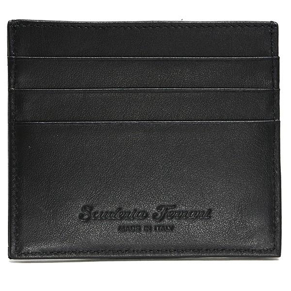 フェラーリ純正　黒 レザー マニュアルケース エンブレム付き Ferrari（フェラーリ） フェラーリ純正 カーボンカードケース 22694