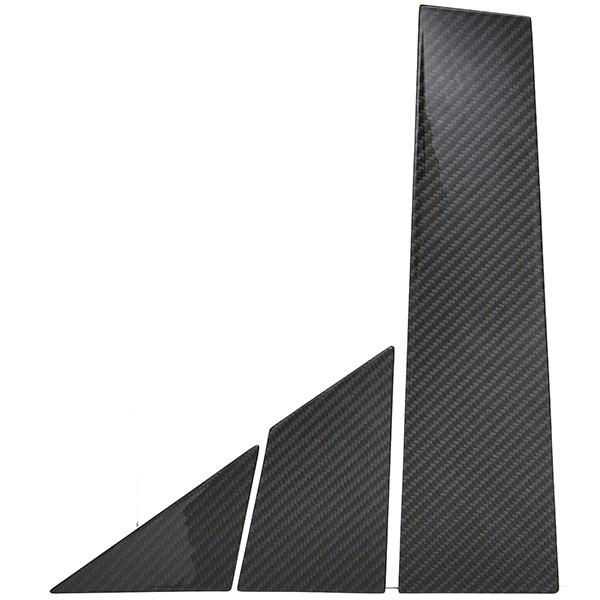 フィアット/アバルト 500/595/695 カーボンピラーパネル(6ピースセット) by AutoStyle　22858 アバルト595へステンレスピラーをお取付け！ | TB Race&Service BLOG