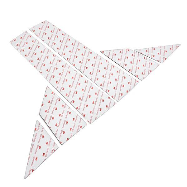 フィアット/アバルト 500/595/695 カーボンピラーパネル(6ピースセット) by AutoStyle　22858