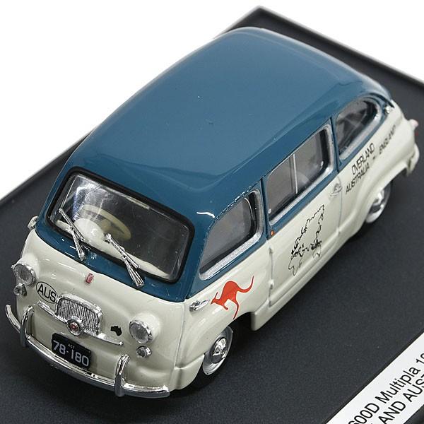 FIAT（フィアット） 1/43 600D Multiplaミニチュアモデル-1961
