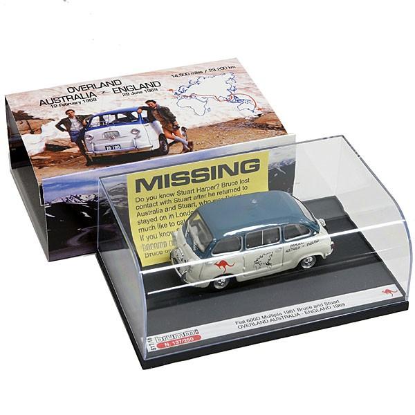 FIAT（フィアット） 1/43 600D Multiplaミニチュアモデル-1961