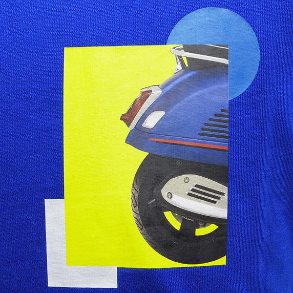 ベスパ オフィシャル Tシャツ-Heritage-(ブルー) 22963 : イタリア