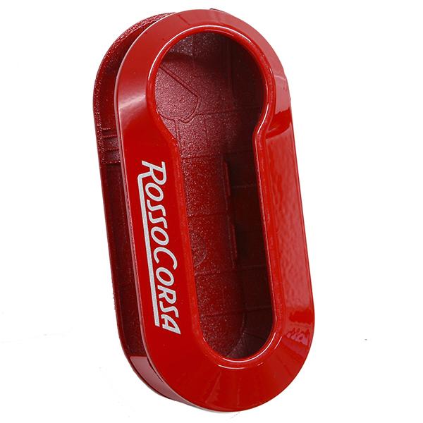 フィアット純正 キーカバー-ROSSO CORSA-　22994
