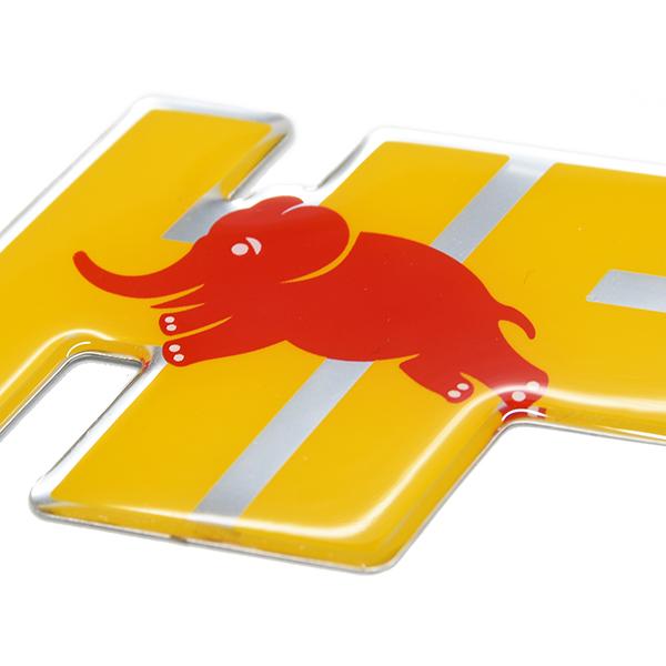 ランチア ランチア純正 HFロゴ3Dステッカー(60mm)-21261- 23031