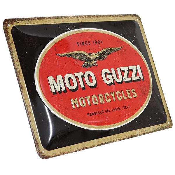 Moto Guzziオフィシャルサインボード-MOTOR CYCLES-　23084｜itazatsu｜02