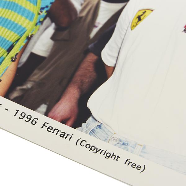 ミハエル•シューマッハ　フェラーリ引退記念Tシャツ グラッチェシューミー　M新品 直筆サイン入りのミハエル・シューマッハ シャツの購入 – AuthentiCo.