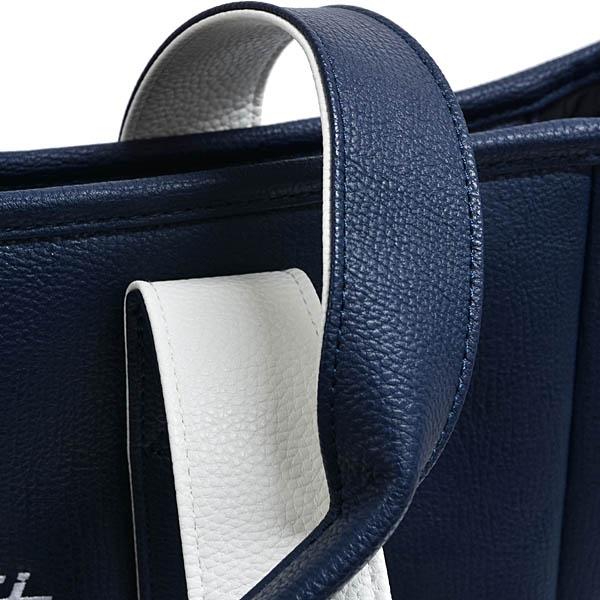 Maserati マセラティ純正バイカラートートバッグネイビー/ホワイト40cm Maserati（マセラティ） マセラティ純正 バイカラートートバッグ