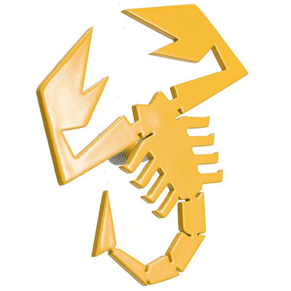 アバルト 595(シリーズ4)リアグリル用スコーピオンバッジ(5色) 23411  