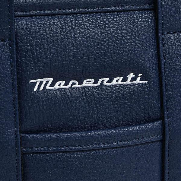 Maserati（マセラティ） マセラティ純正ラウンドトートバッグ(ネイビー