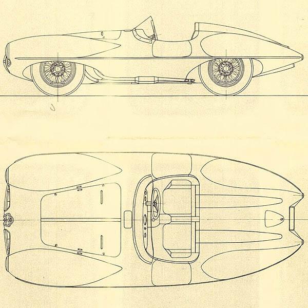アルファロメオ（ALFA ROMEO） 1900 C52 Disco Volante完成予想図