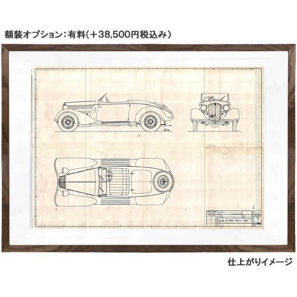 アルファロメオ（ALFA ROMEO） 6C 2300 Pescara Spider 1936完成予想図