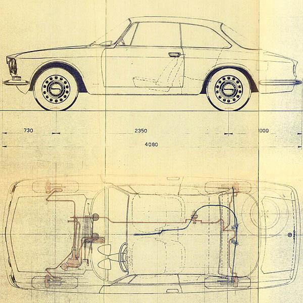 アルファロメオ（ALFA ROMEO） 1750 GT veloche完成予想図 23639