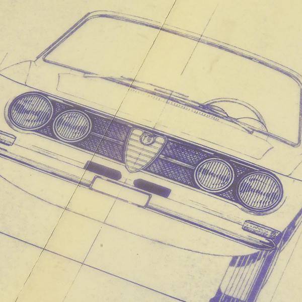 アルファロメオ（ALFA ROMEO） 1750 GT veloche完成予想図 23639