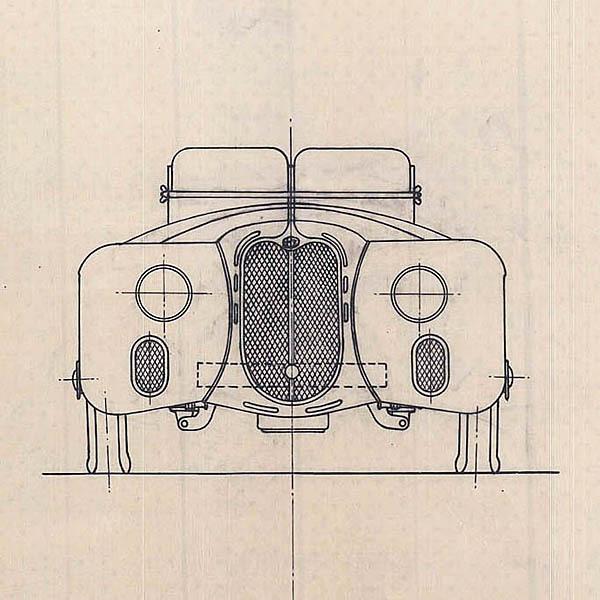 アルファロメオ（ALFA ROMEO） 6C 2500 SS ala spessa Turing 1939完成