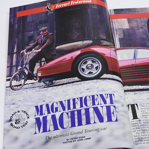 Ferrari（フェラーリ） ROAD & TRACK SPECIAL SERISE -FERRARI- 書籍