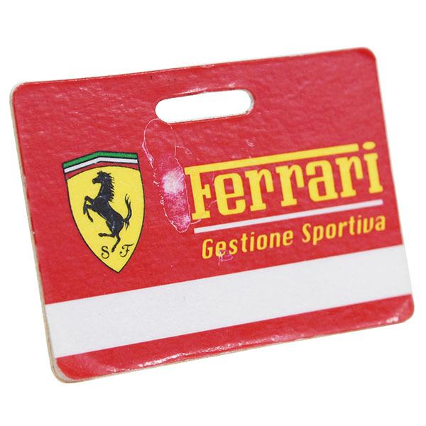 Ferrari（フェラーリ） フェラーリ純正 Gestione Sportivaバッグタグ