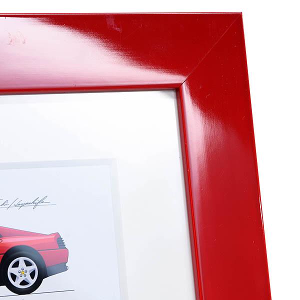 Ferrari（フェラーリ） 348 Collection 額装イラストレーション by林部