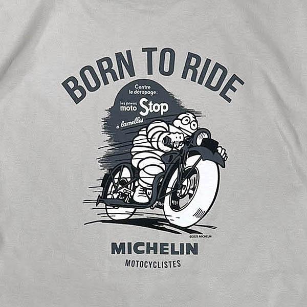 ミシュラン（MICHELIN） オフィシャルTシャツ-Motorcycliste-(ライト