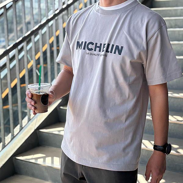 ミシュラン（MICHELIN） オフィシャルTシャツ-Motorcycliste-(ライト