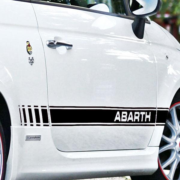 アバルト（ABARTH） 全4色 アバルト純正 595サイドストライプ