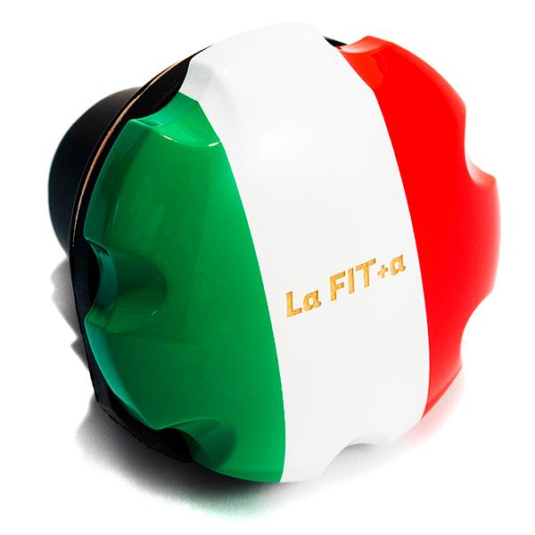 FIAT（フィアット） 500 ウッドフューエルキャップ (トリコロール/溝
