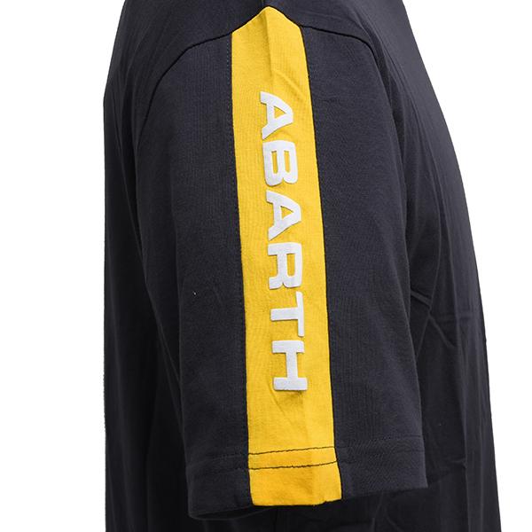 アバルト（ABARTH） アバルト純正 イエローストライプTシャツ 24163