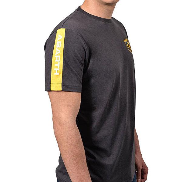 アバルト（ABARTH） アバルト純正 イエローストライプTシャツ 24163