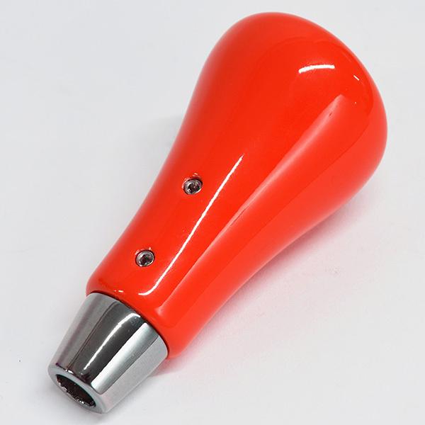 FIAT（フィアット） デュアロジック専用ウッドシフトノブ (パプリカ