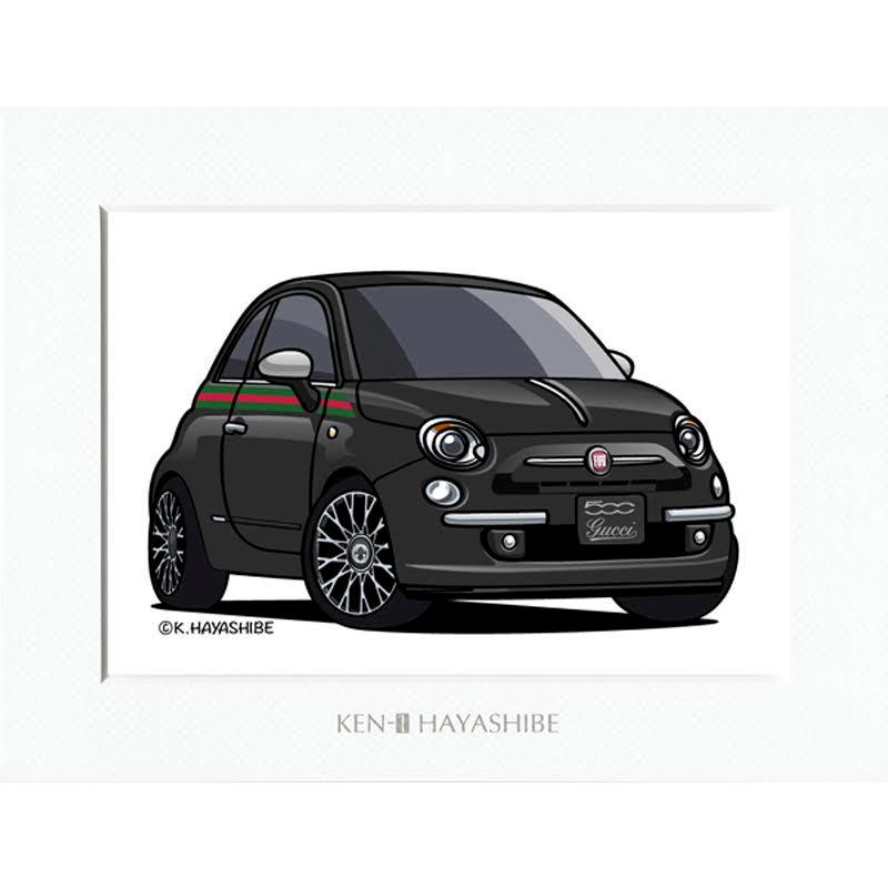 FIAT（フィアット） フィアット500(シリーズ3)Gucciイラストレーション