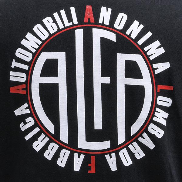 アルファロメオ（ALFA ROMEO） A.L.F.A. MILANO Tシャツ(ブラック