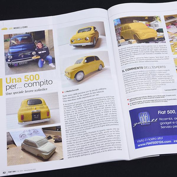 FIAT（フィアット） FIAT 500 CLUB ITALIA会報誌2022年 N.2 24394
