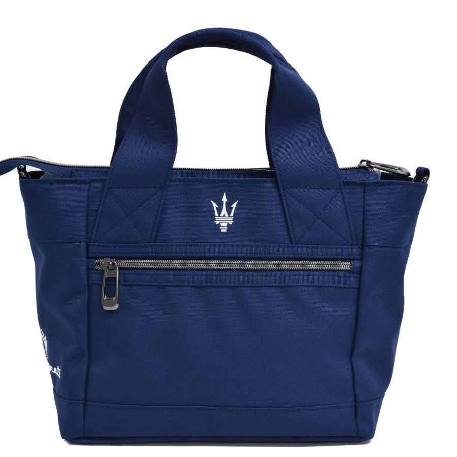 Maserati マセラティ純正バイカラートートバッグネイビー/ホワイト40cm Maserati（マセラティ） マセラティ純正 バイカラートートバッグ