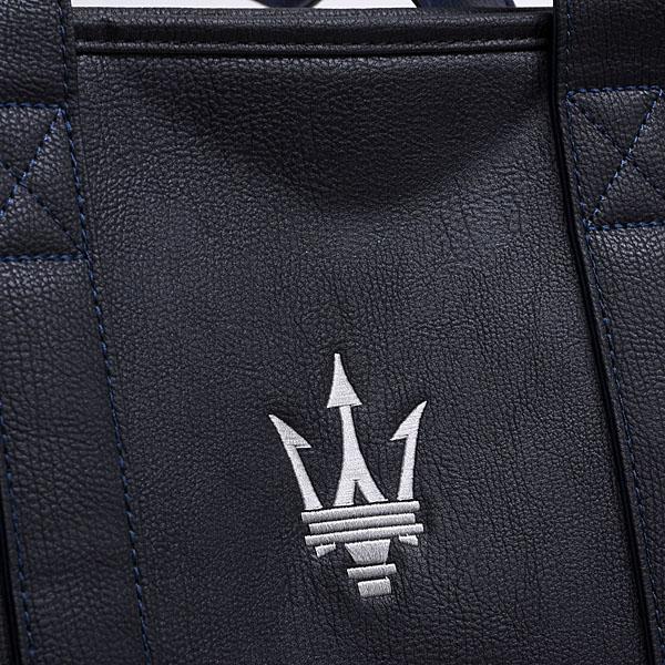 Maserati マセラティ純正バイカラートートバッグ(ブラック Maserati マセラティ純正バイカラートートバッグ(ブラック