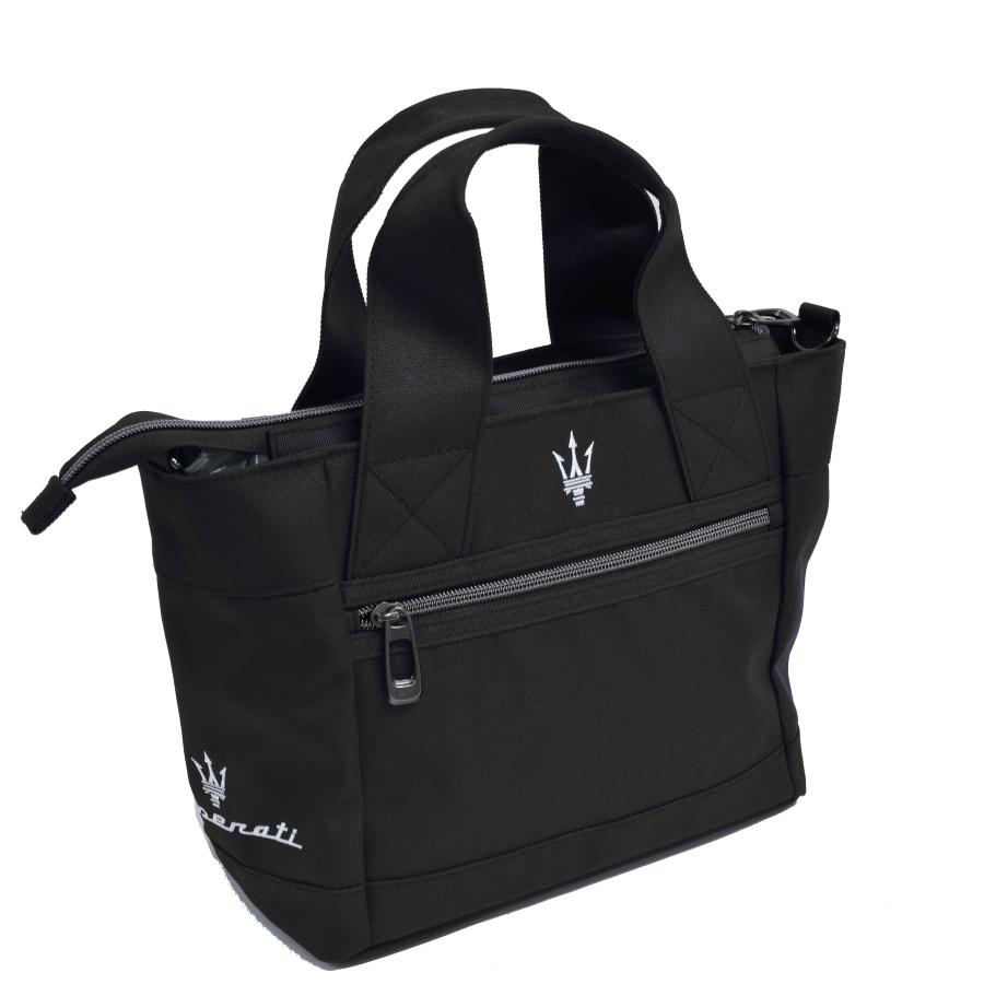 Maserati（マセラティ） マセラティ純正ラウンドトートバッグ/ブラック