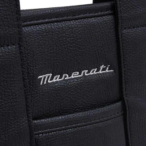 Maserati マセラティ純正ラウンドトートバッグ(ブラック Maserati マセラティ純正ラウンドトートバッグ(ブラック