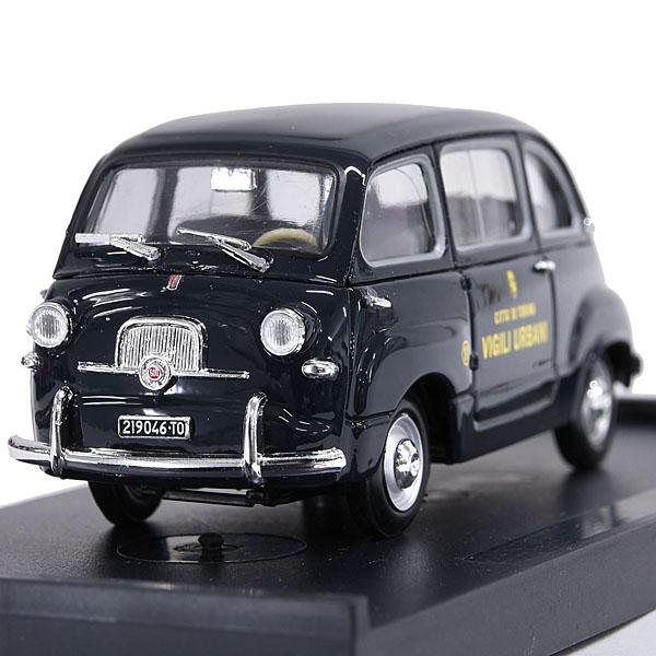 ポリトイズ フィアット 600 POLITOYS FIAT FIAT（フィアット） 1/43 フィアット600D Multipla(トリノ交通警察
