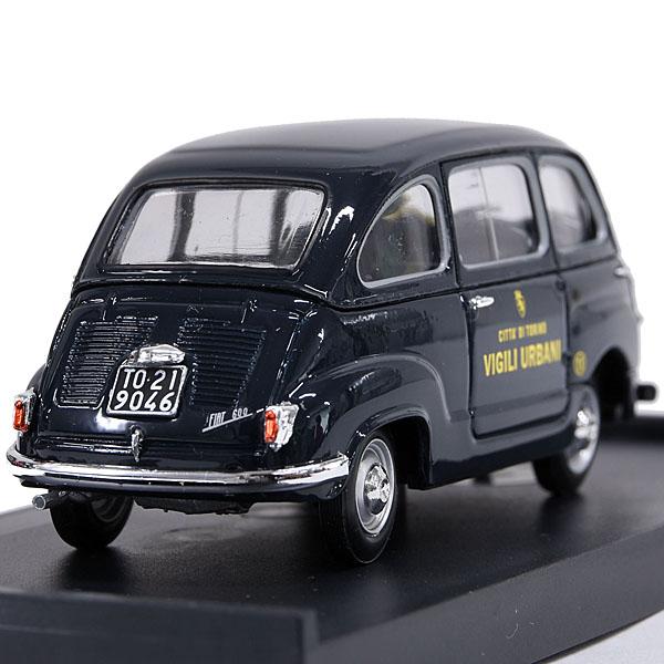 FIAT（フィアット） 1/43 フィアット600D Multipla(トリノ交通警察